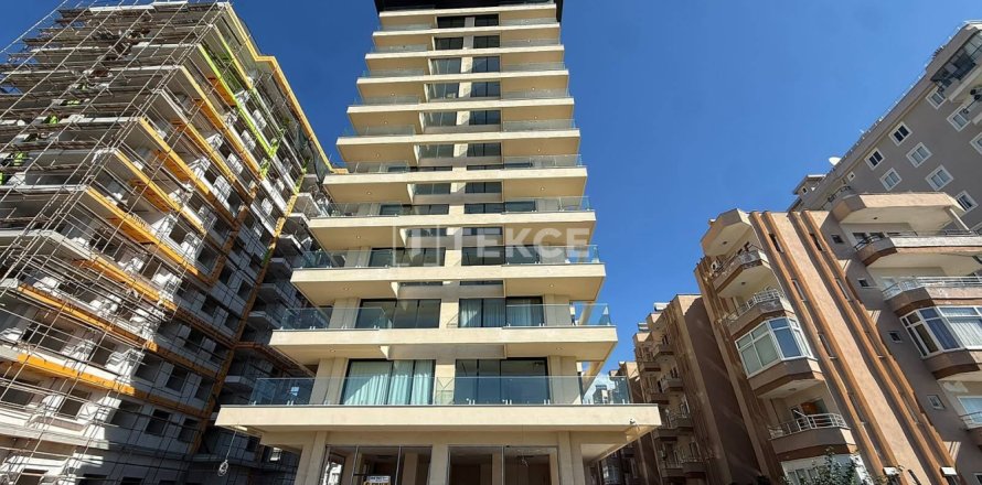 2+1 Lejlighed  i Alanya, Antalya, Tyrkiet Nr. 142772