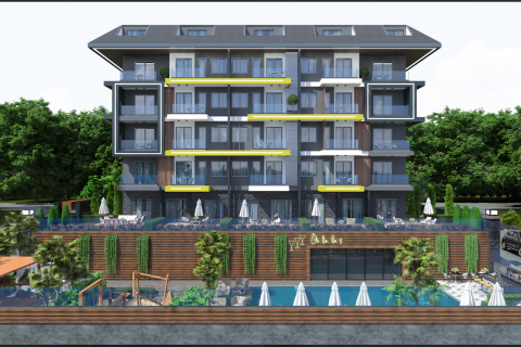 3+1 Takleilighet  i Kestel, Antalya, Tyrkia Nr. 102995
