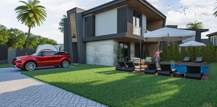 Villa  4+1  Kuşadası, Aydın, Türkiye №97990