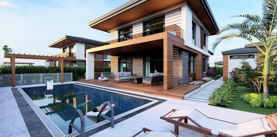 Villa  4+1  Belek, Antalya, Türkiye №86507