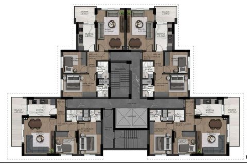2+1 Leilighet i Arsin, Trabzon, Tyrkia Nr. 228592 - 17