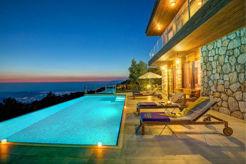 4+1 Villa i Kalkan, Antalya, Tyrkiet Nr. 226691 - 12
