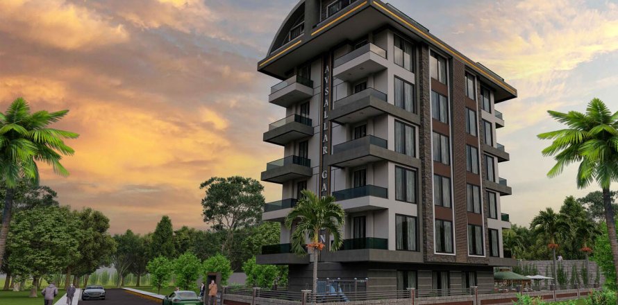 Garden Residence i Avsallar, Antalya, Tyrkiet Nr.139974