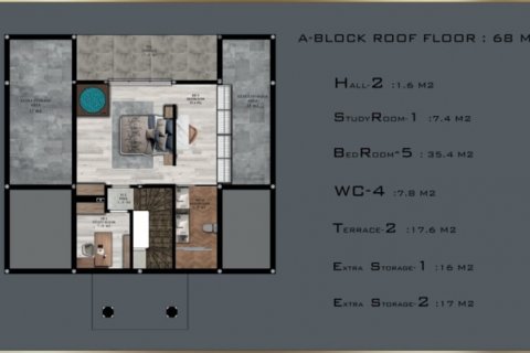6+1 Villa in Belek, Antalya, Türkei Nr. 136032 - 18