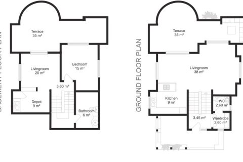 Продажа виллы в Конаклы, Анталье, Турция 4+2, 305м2, №224654 – фото 29