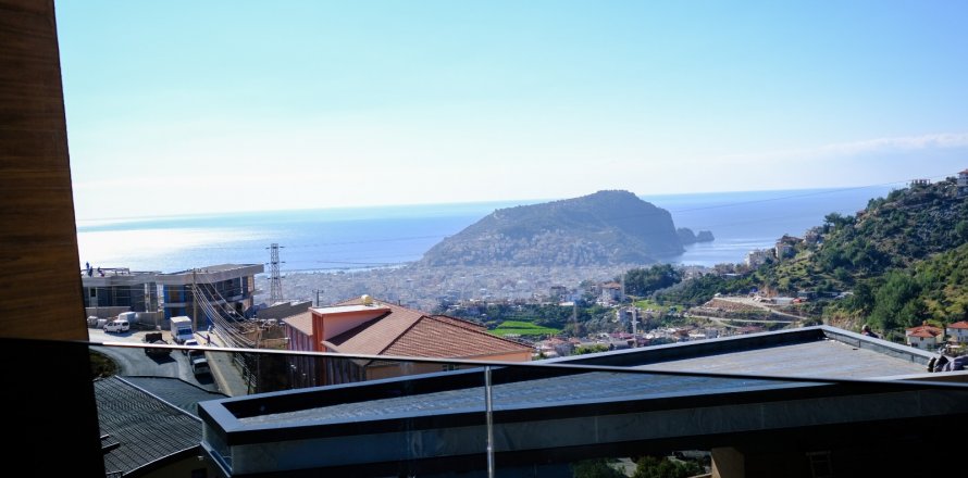 4+1 Leilighet i Tepe, Alanya, Antalya, Tyrkia Nr. 97998