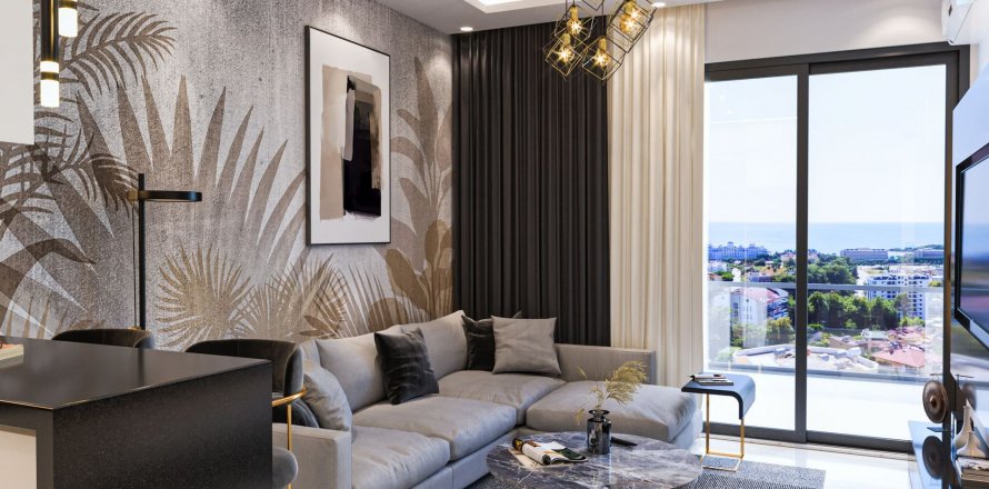 Квартира в Perli Mare 1+1, Авсаллар, Анталья, Турция №87861