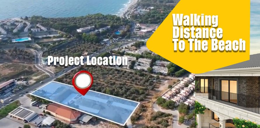 1+1 Apartment  in Kusadasi, Aydin, Turkey No. 90742