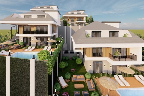 5+1 Villa i Bektas, Alanya, Antalya, Tyrkiet Nr. 95339 - 8
