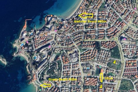 2+1 Villa i Kusadasi, Aydin, Tyrkiet Nr. 215726 - 2