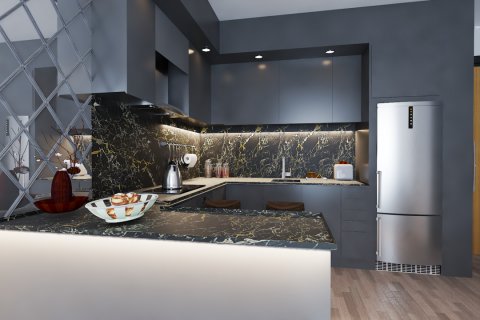 Daire Blue Sky Residence 1+1, Alanya, Antalya, Türkiye №90690