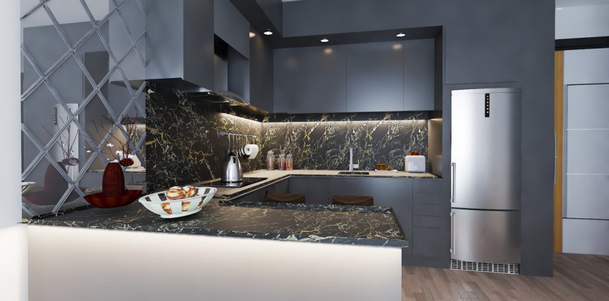 Daire Blue Sky Residence 1+1, Alanya, Antalya, Türkiye №90690