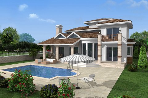 4+1 Villa  in Fethiye, Mugla, Türkei Nr. 213287