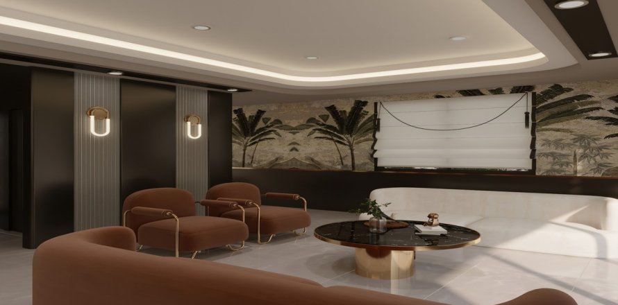آپارتمان در Kargicak، در Casa Hills Alanya ، ترکیه 1 خوابه ، 93 متر مربع.  شماره 86875
