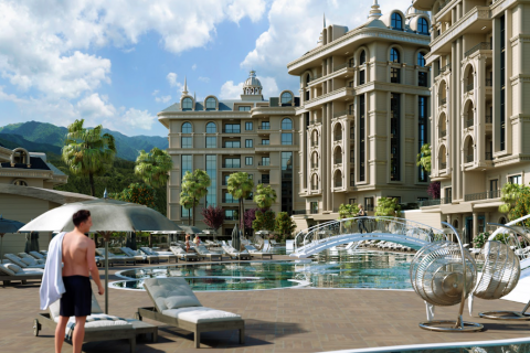 1+1 Lägenhet i Oba, Antalya, Turkiet Nr. 107413 - 8