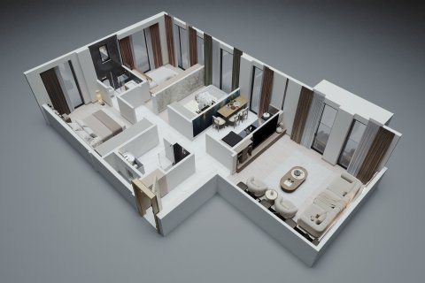 Продажа квартиры в Кягытхане, Стамбуле, Турция 1+1, 75м2, №221127 – фото 7