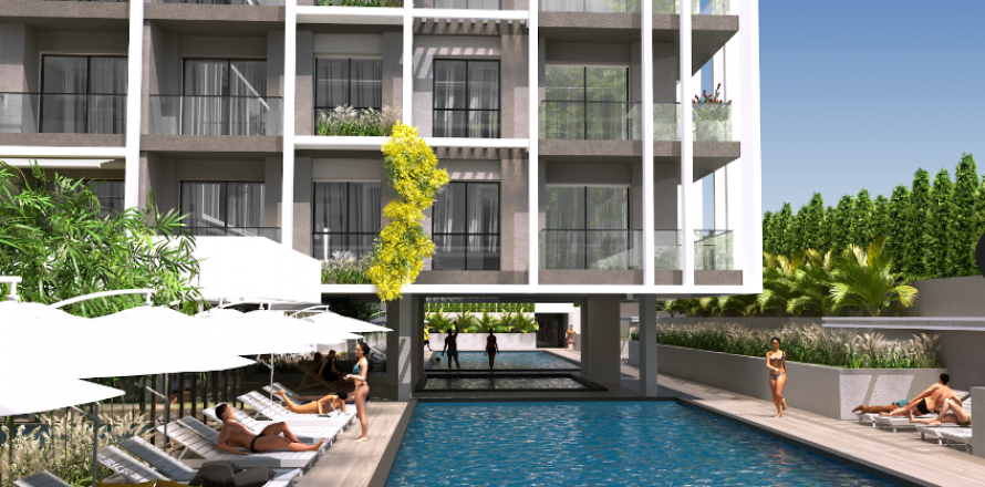 2+1 Lejlighed  i Oba, Antalya, Tyrkiet Nr. 102000