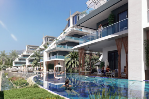Dubleks daire  2+1  Oba, Antalya, Türkiye №105541