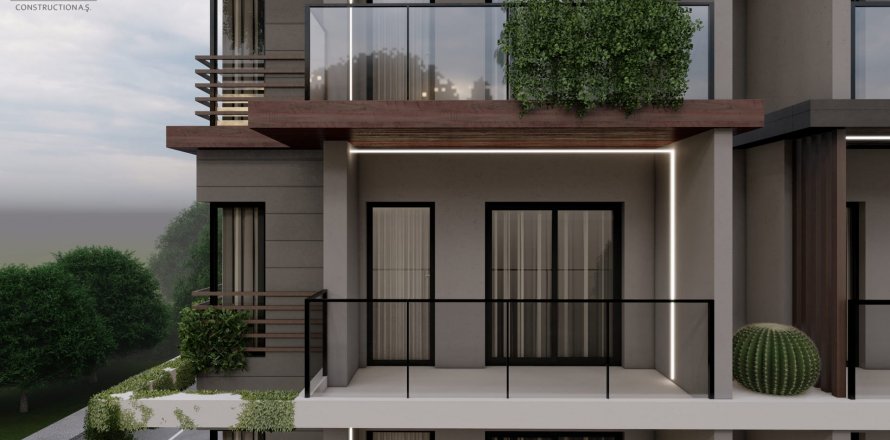 Пентхаус в Prime Botanic Residence 2+1, Махмутлар, Анталья, Турция №88084