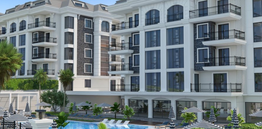 5+1 Takleilighet i Oba, Antalya, Tyrkia Nr. 107779