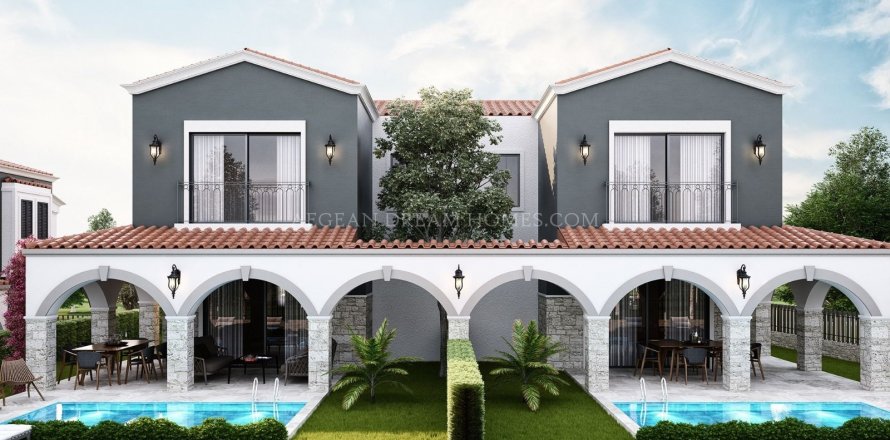 3+1 Villa  in Kusadasi, Aydin, Turkey No. 101362