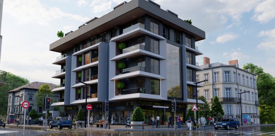 Byggprojekt  i Oba, Antalya, Turkiet Nr.96159
