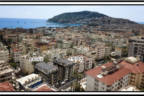 آپارتمان در  Alanya ، ترکیه 1 خوابه ، 55 متر مربع.  شماره 133983