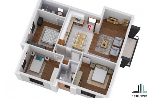 1+0 Wohnung  in Lapta, Girne,  Nr. 97550 - 17