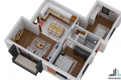1+0 Wohnung  in Lapta, Girne,  Nr. 97550 - 15