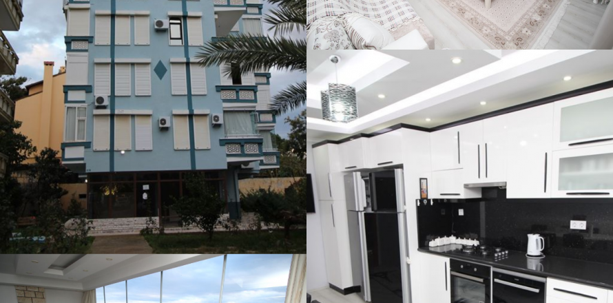 3+1 Lägenhet  i Alanya, Antalya, Turkiet Nr. 87737