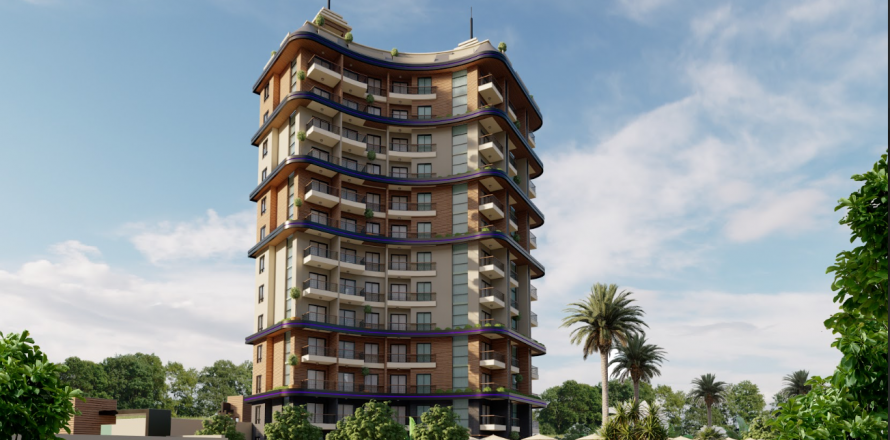 2+1 Lägenhet  i Mahmutlar, Antalya, Turkiet Nr. 103214