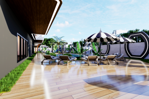 2+1 Penthouse i Mahmutlar, Antalya, Tyrkiet Nr. 107412 - 2