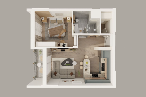 Daire  1+1  Altıntaş, Antalya, Türkiye №227342 - 19