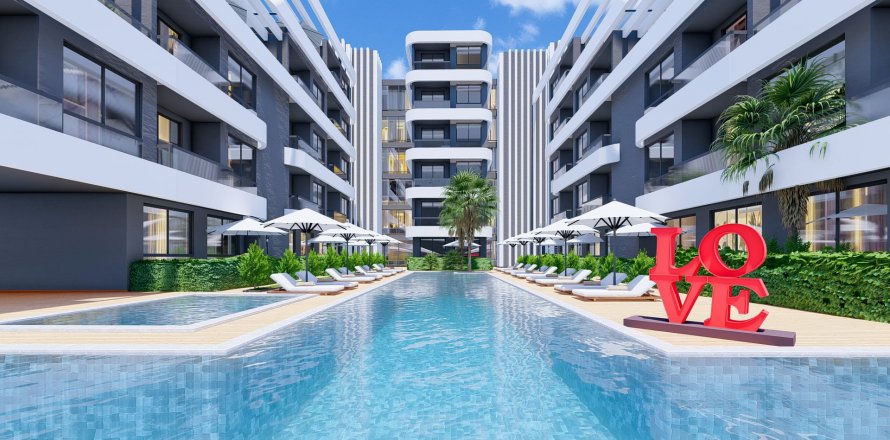 1+1 Lägenhet i Altintash, Antalya, Turkiet Nr. 99976