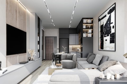 Квартира в Asoy Plaza 9 1+1, Зейтинбурну, Стамбул, Турция №90782