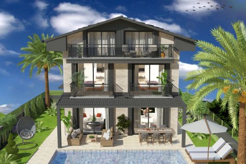 4+1 Villa i Fethiye, Mugla, Tyrkia Nr. 212558