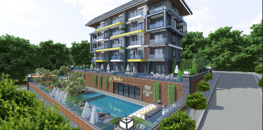 Dubleks daire 4+1 Kestel, Antalya, Türkiye №103000