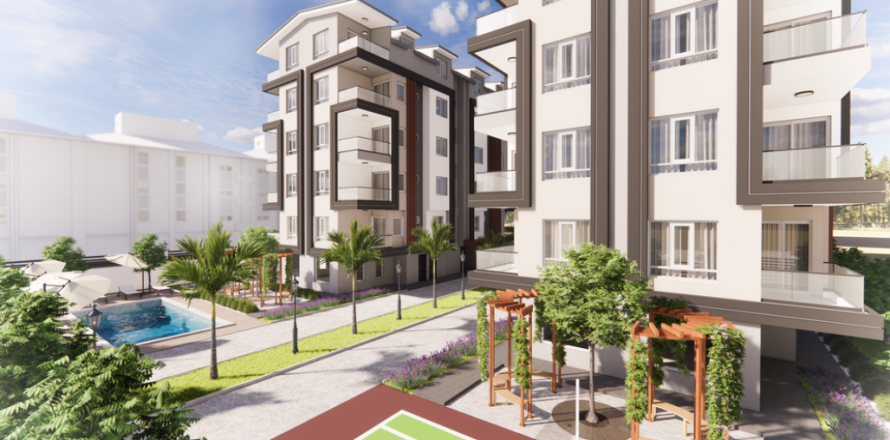3+1 Penthouse  i Gazipasa, Antalya, Tyrkiet Nr. 98575