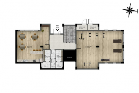 3+1 Penthouse  i Gazipasa, Antalya, Tyrkiet Nr. 98575 - 2