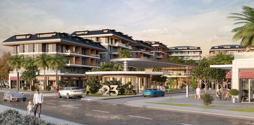 1+1 Wohnung  in Alanya, Antalya, Türkei Nr. 106522