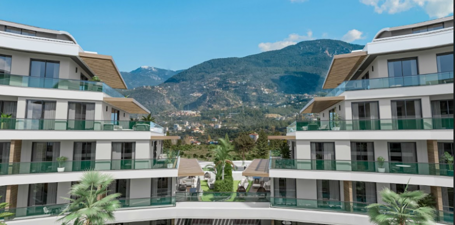 3+1 Penthouse in Oba, Antalya, Turkey No. 103223