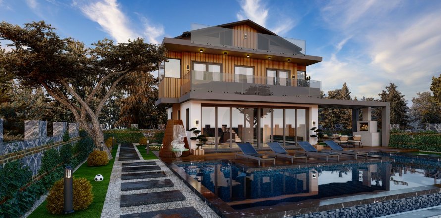 4+1 Villa  in Oludeniz, Mugla, Türkei Nr. 213279