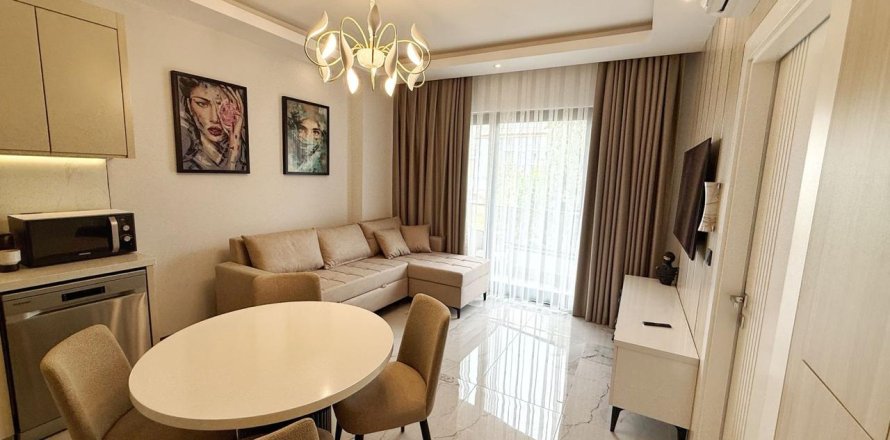 Daire  1+1  Alanya, Antalya, Türkiye №219924