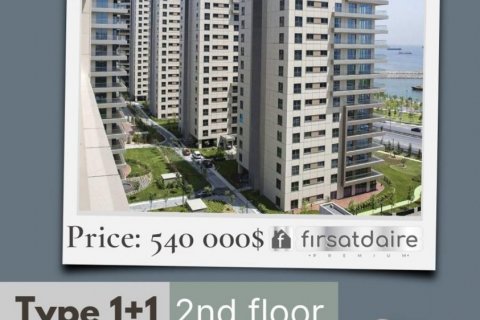 Daire  1+1  Bakırköy, İstanbul, Türkiye №98595