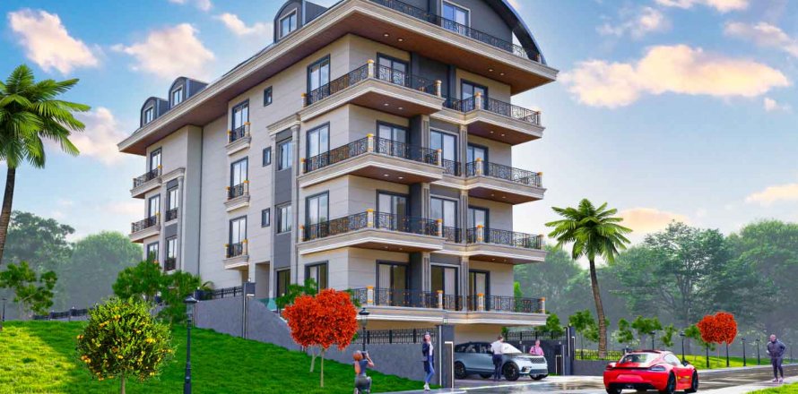 2+1 Lägenhet i Alanya, Antalya, Turkiet Nr. 102108
