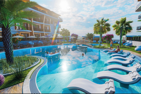3+1 Leilighet  i Kargicak, Alanya, Antalya, Tyrkia Nr. 106915