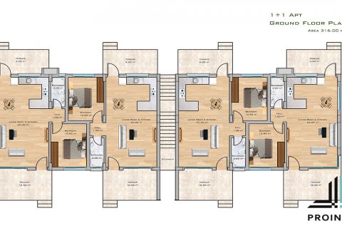 Продажа квартиры в Искеле, Северный Кипр 1+1, 56м2, №86685 – фото 7