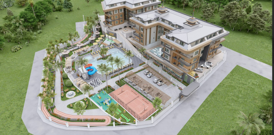 4+1 Penthouse  i Oba, Antalya, Tyrkiet Nr. 98676