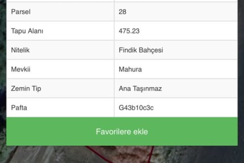 Land plot for sale in Arsin, Trabzon, Turkey, studio, No. 237527 – photo 3