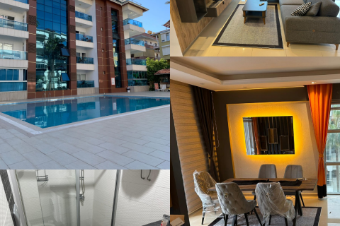 2+1 Takleilighet  i Alanya, Antalya, Tyrkia Nr. 87649